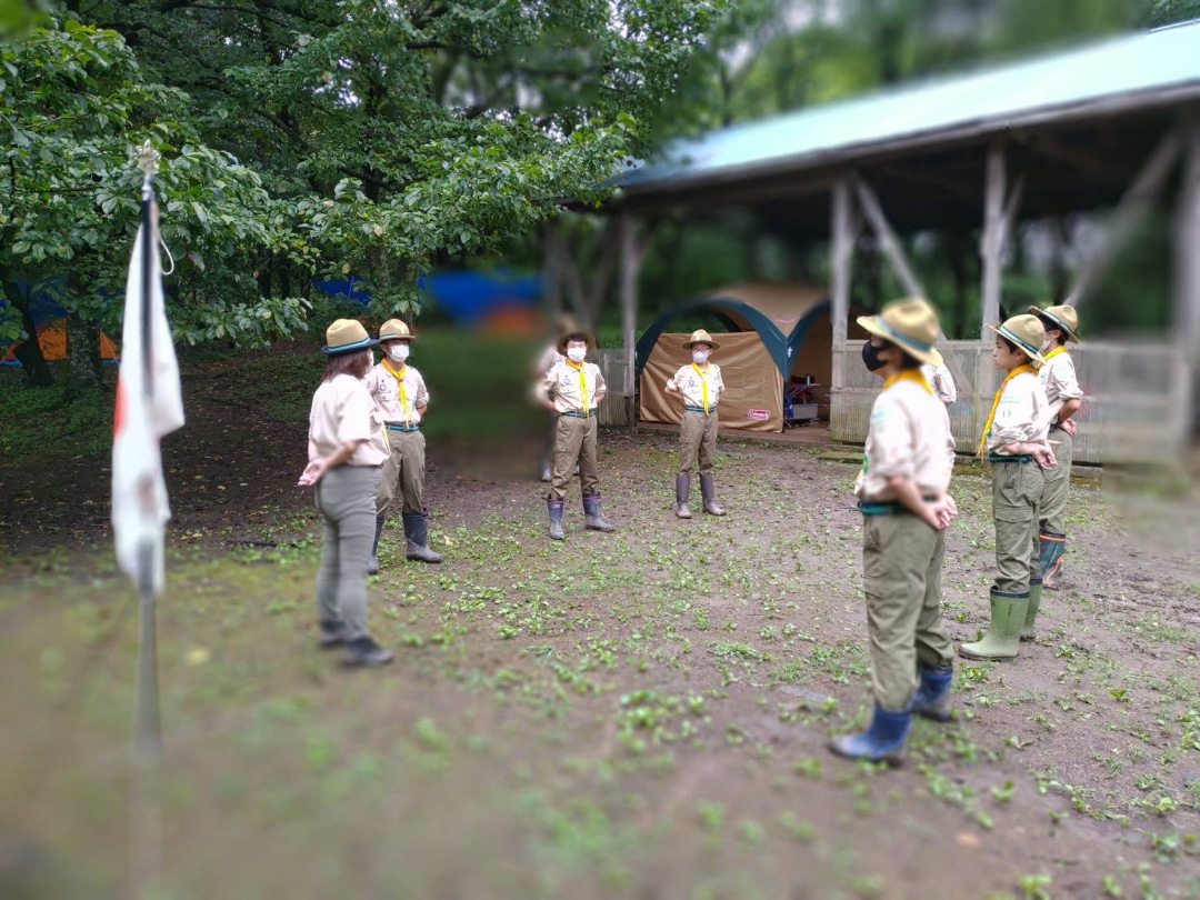 [富山16団]ボーイ隊夏期野営３日目