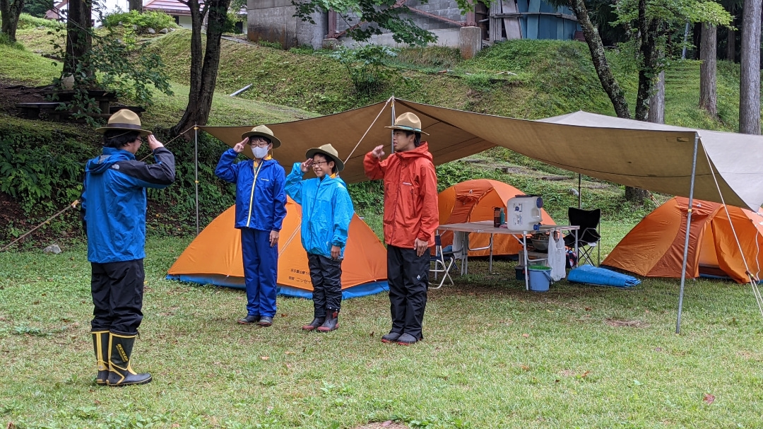 [富山16団]ボーイ隊 夏期野営 ３日目