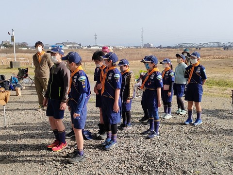 [高岡26団] CS隊　お別れ隊集会