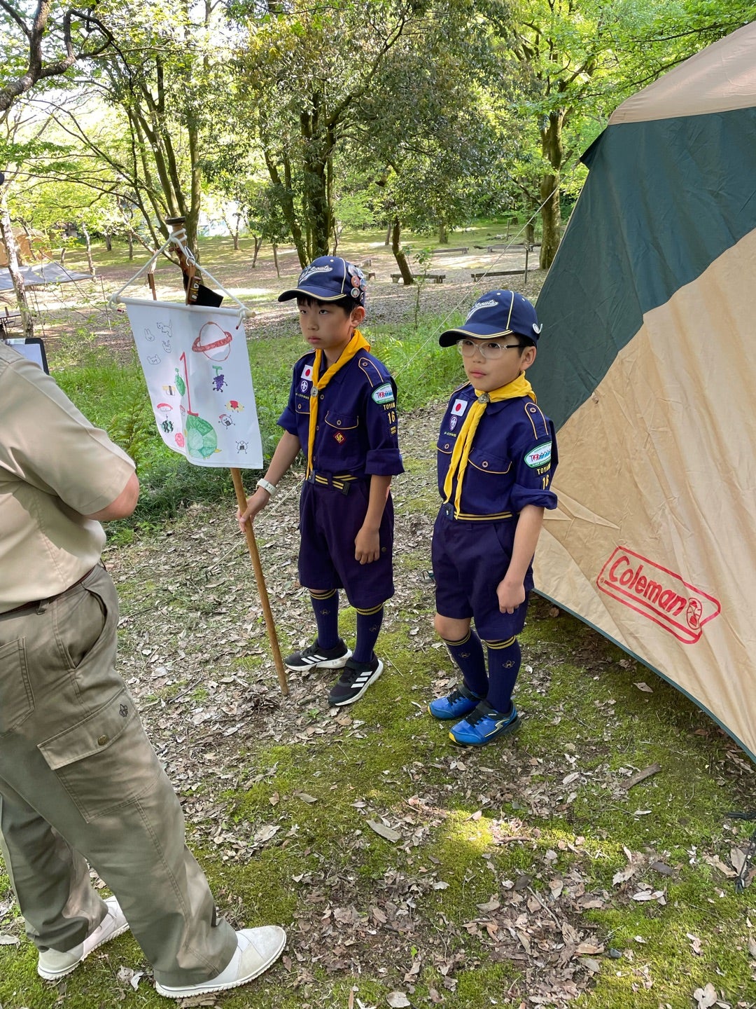 [富山16団]カブ隊5月隊キャンプ2日目